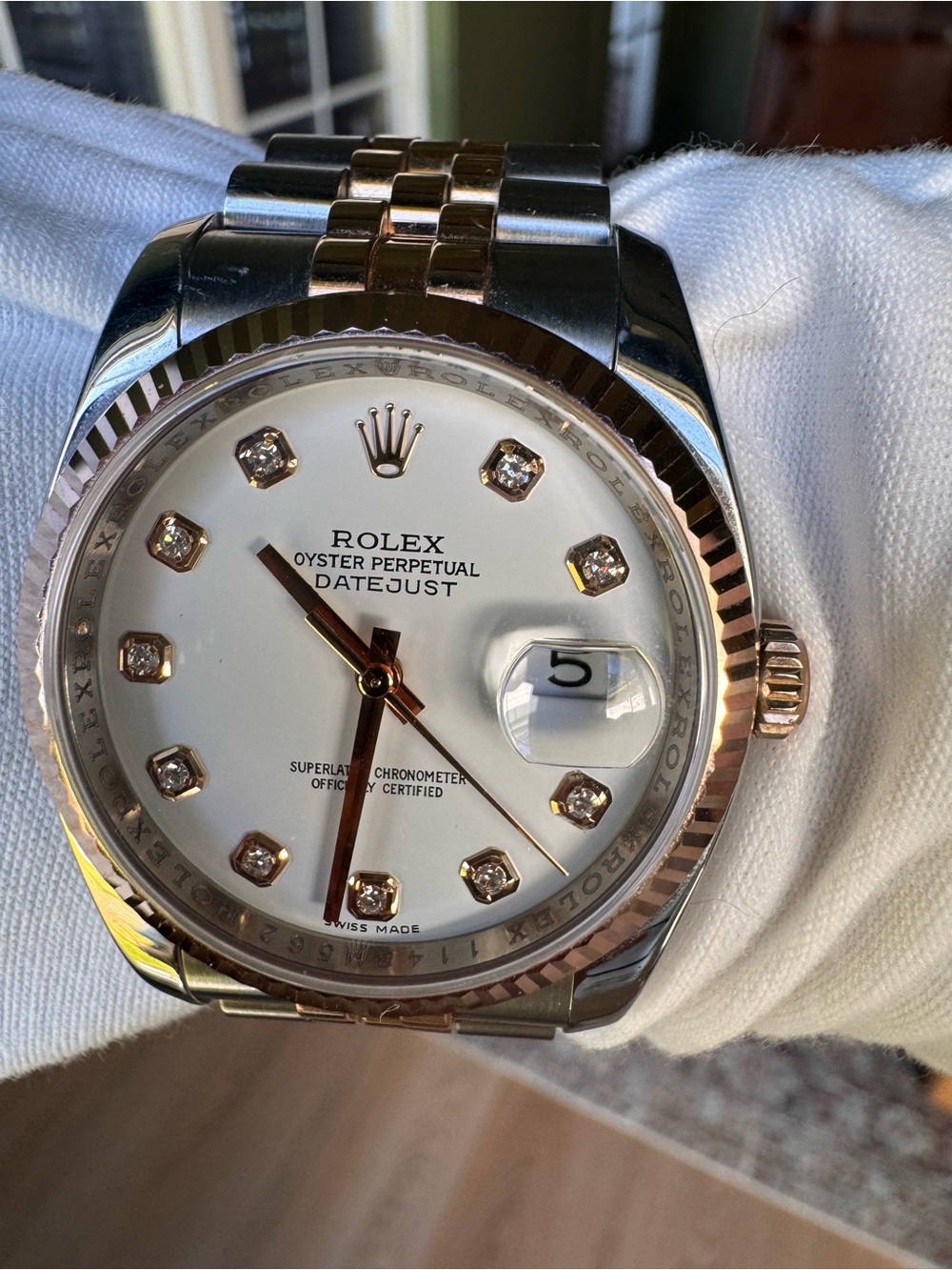 AUTHENTIC Rolex 36 mm  Oyster Perpetual Datejust Green Warranty Card and Tag - Picture 5 of 17